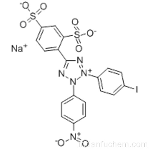 Sel de sodium de (2- (4-iodophényl) -3- (4-nitrophényl) -5- (2,4-disulfophényl) -2H-tétrazolium CAS 150849-52-8